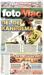 Fotomaç manşeti