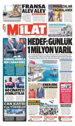 Milat manşeti