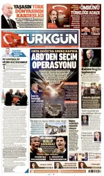 Türkgün manşeti